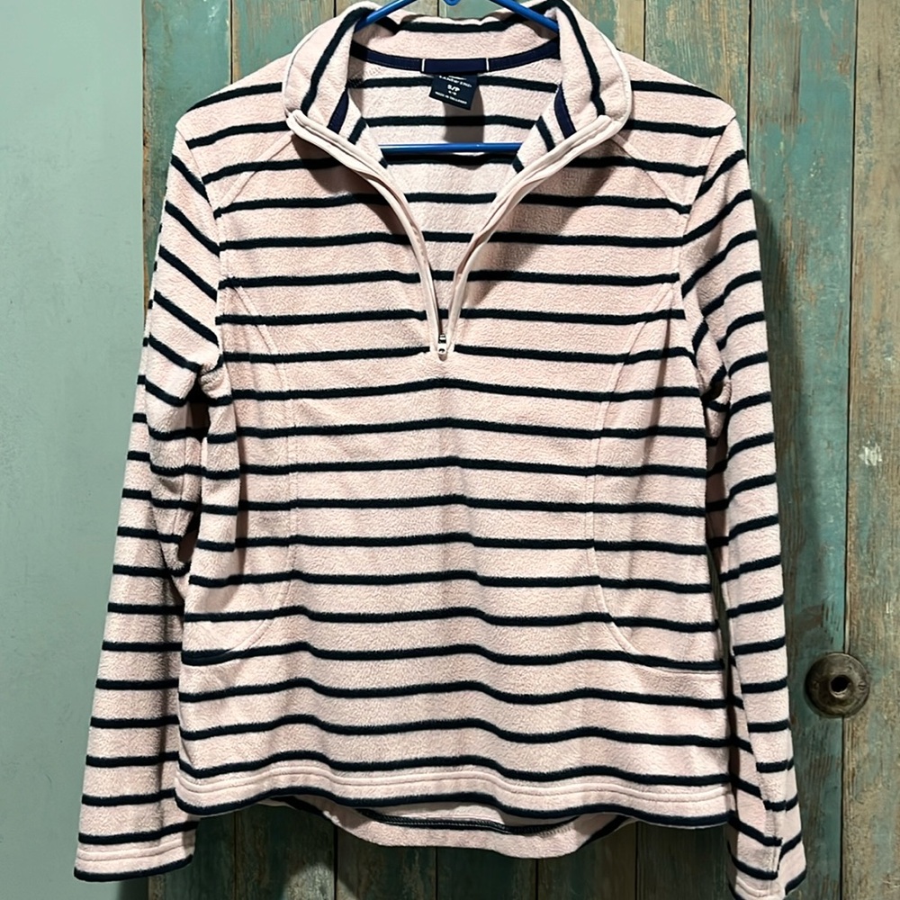 Lands End women’s S/P long sleeve fleece pullover